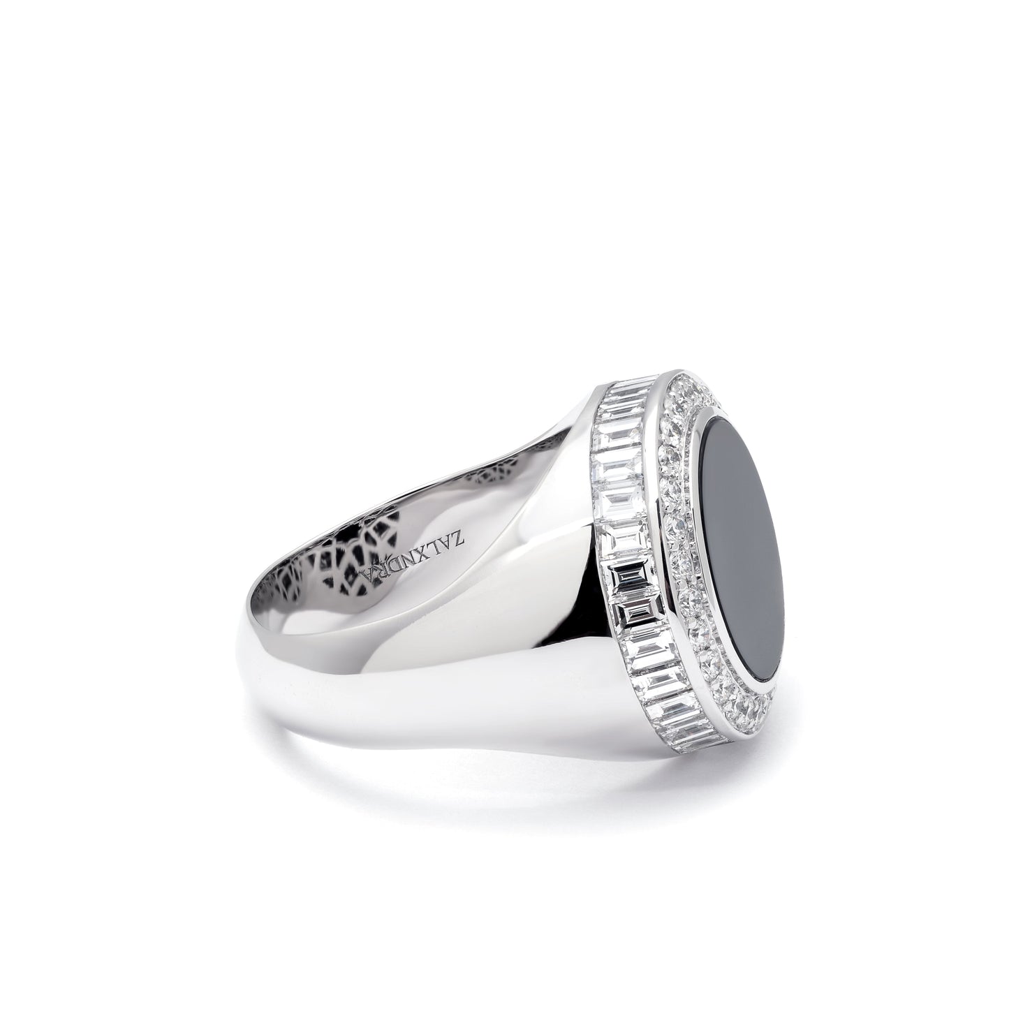 ZALX RING — ONYX CROWN