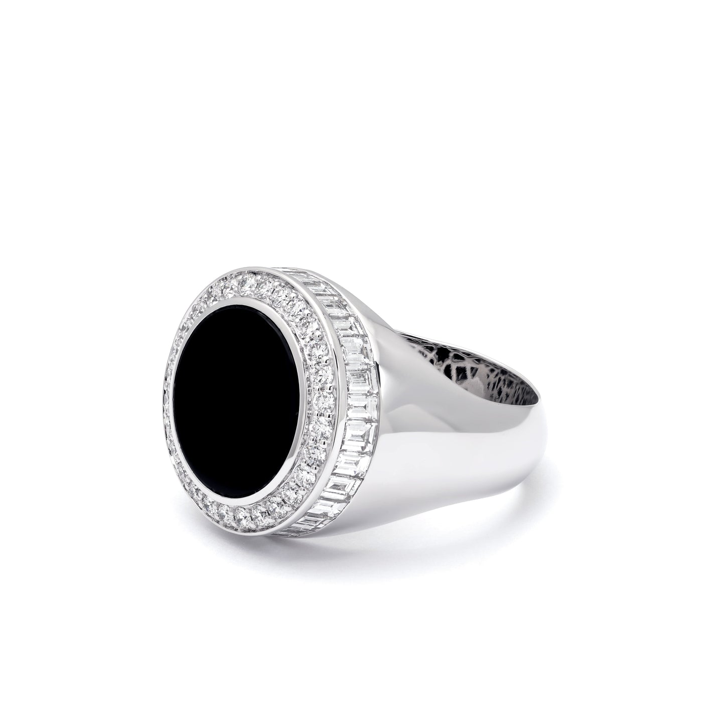 ZALX RING — ONYX CROWN