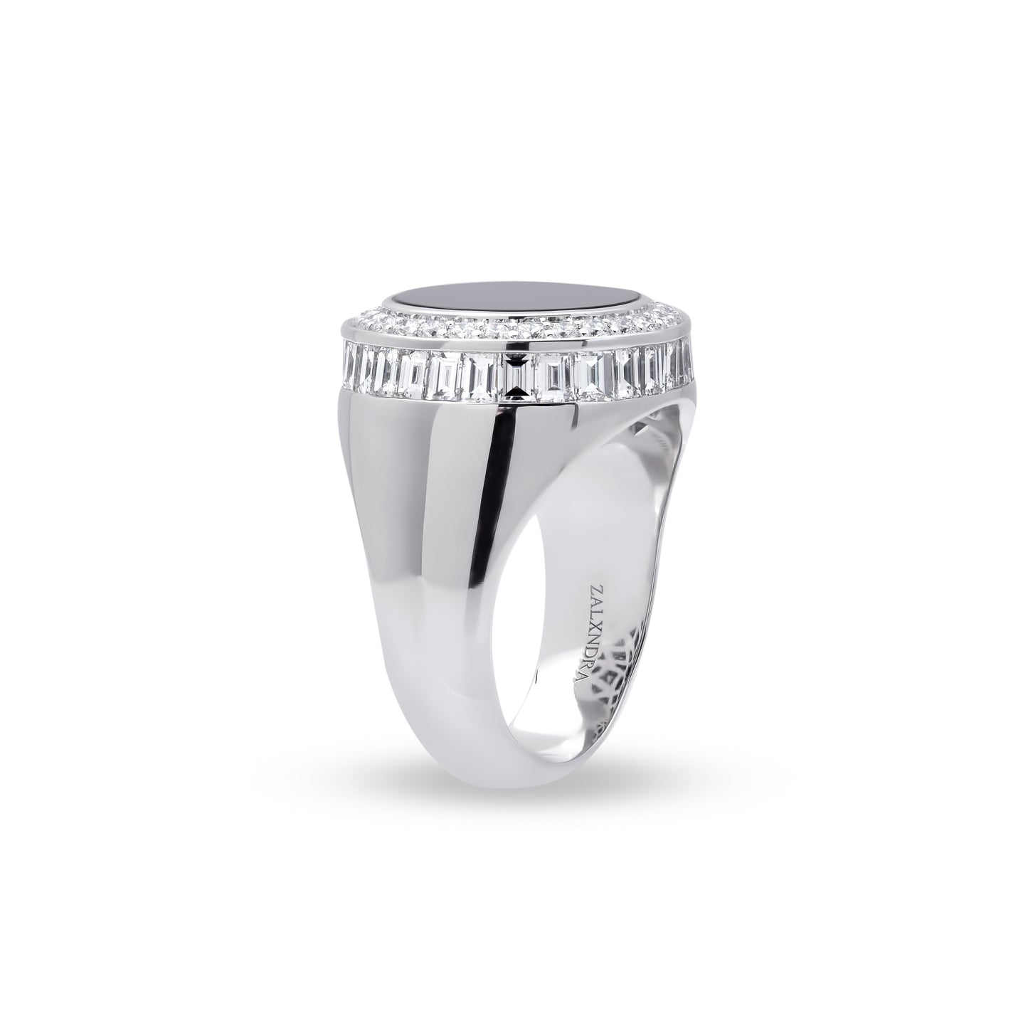 ZALX RING — ONYX CROWN