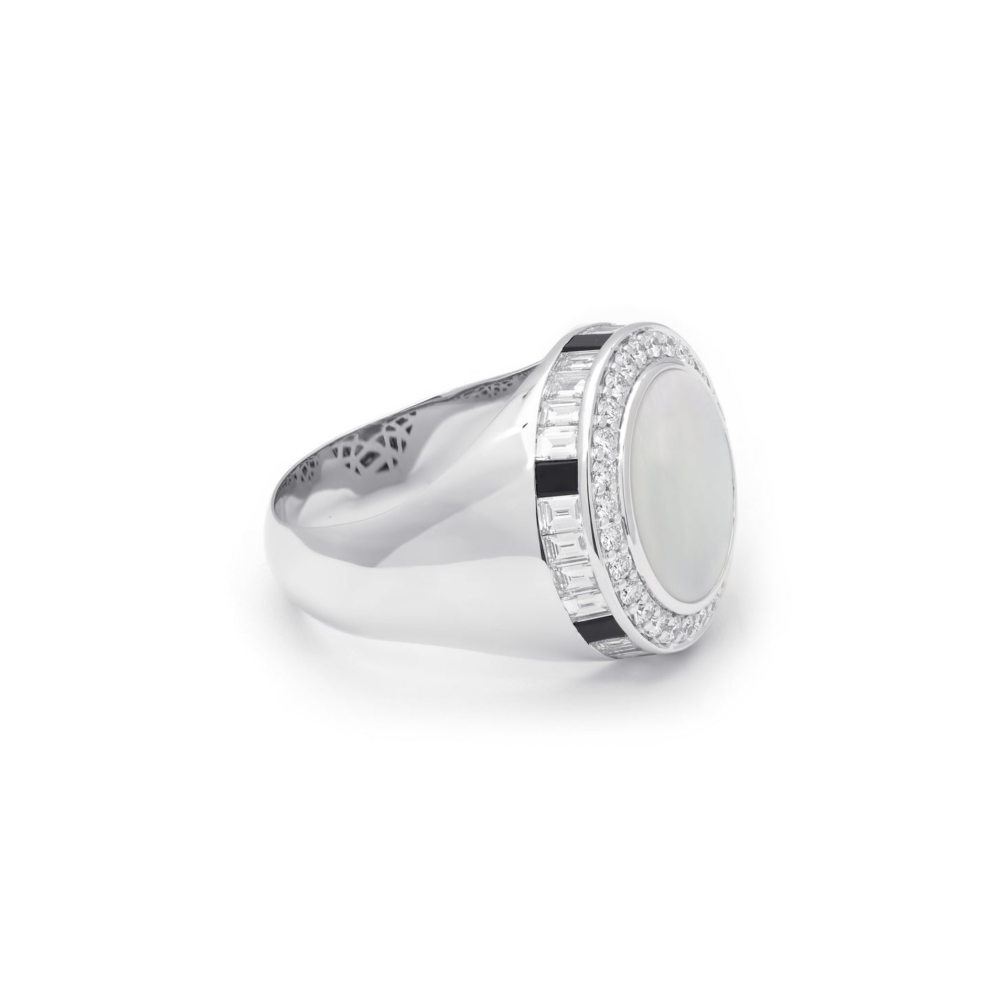 ZALX RING — MOTHER OF PEARL SCEPTER