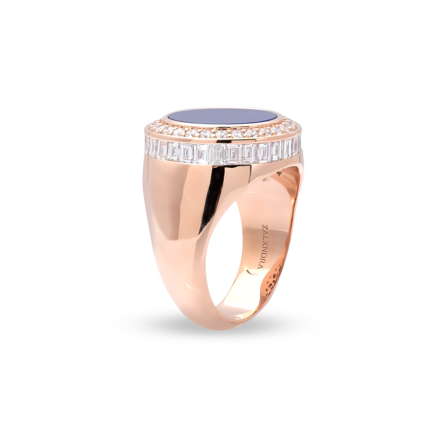ZALX RING — LAPIS CROWN