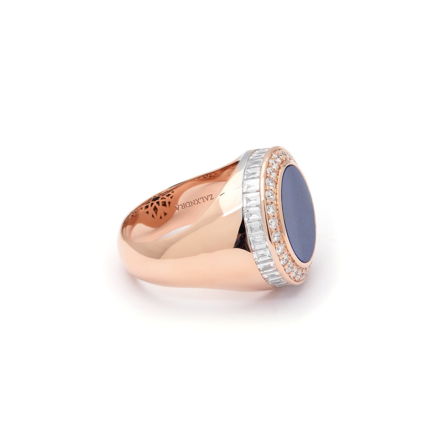 ZALX RING — LAPIS CROWN