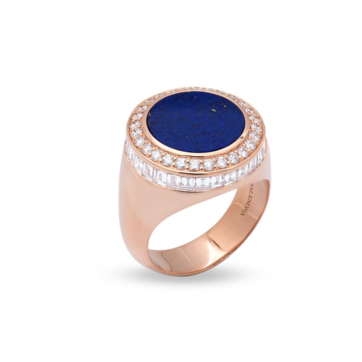 ZALX RING — LAPIS CROWN