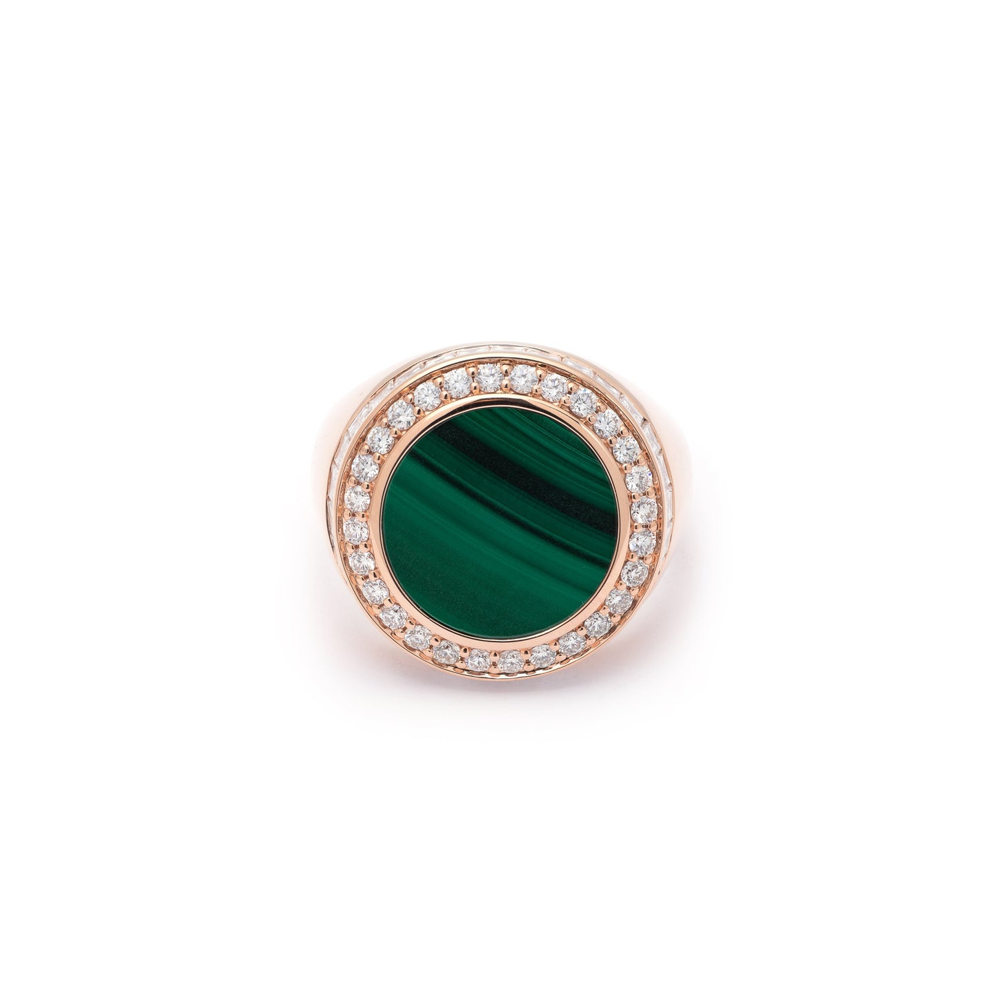 ZALX RING — MALACHITE CROWN