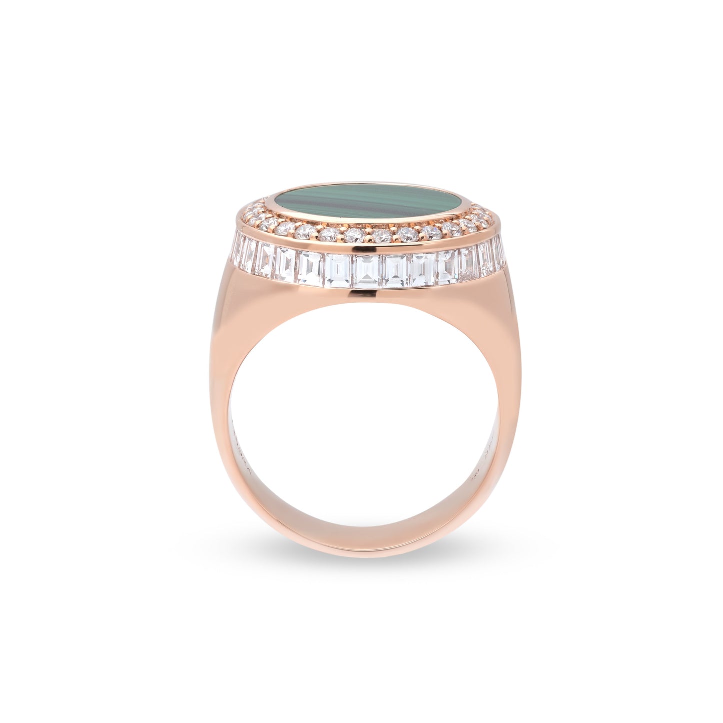 ZALX RING — MALACHITE CROWN
