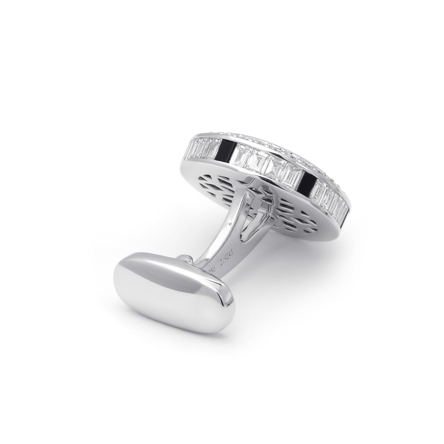 ZALX CUFFLINKS — MOTHER OF PEARL SCEPTER