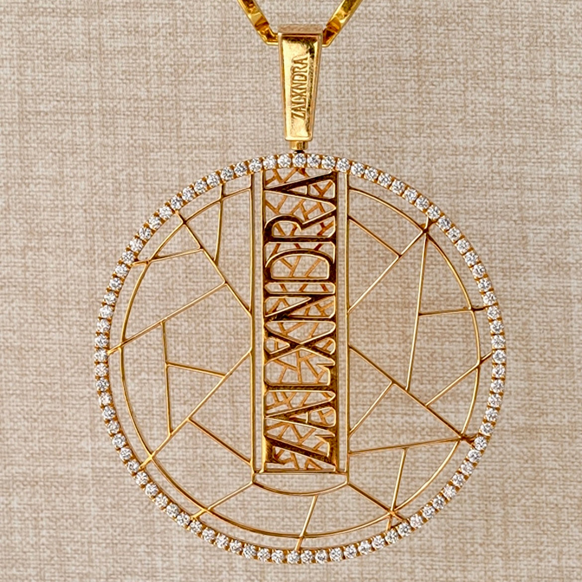 EZY LVR 1 Pendant Motif Long Necklace