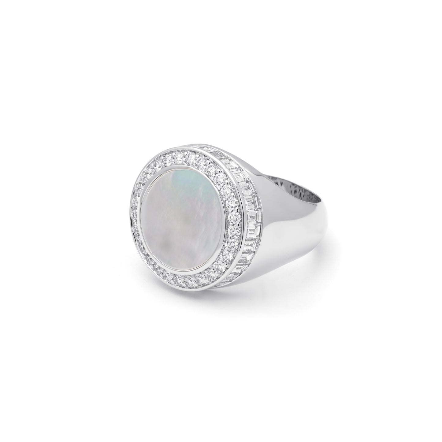 ZALX RING — MOTHER OF PEARL CROWN