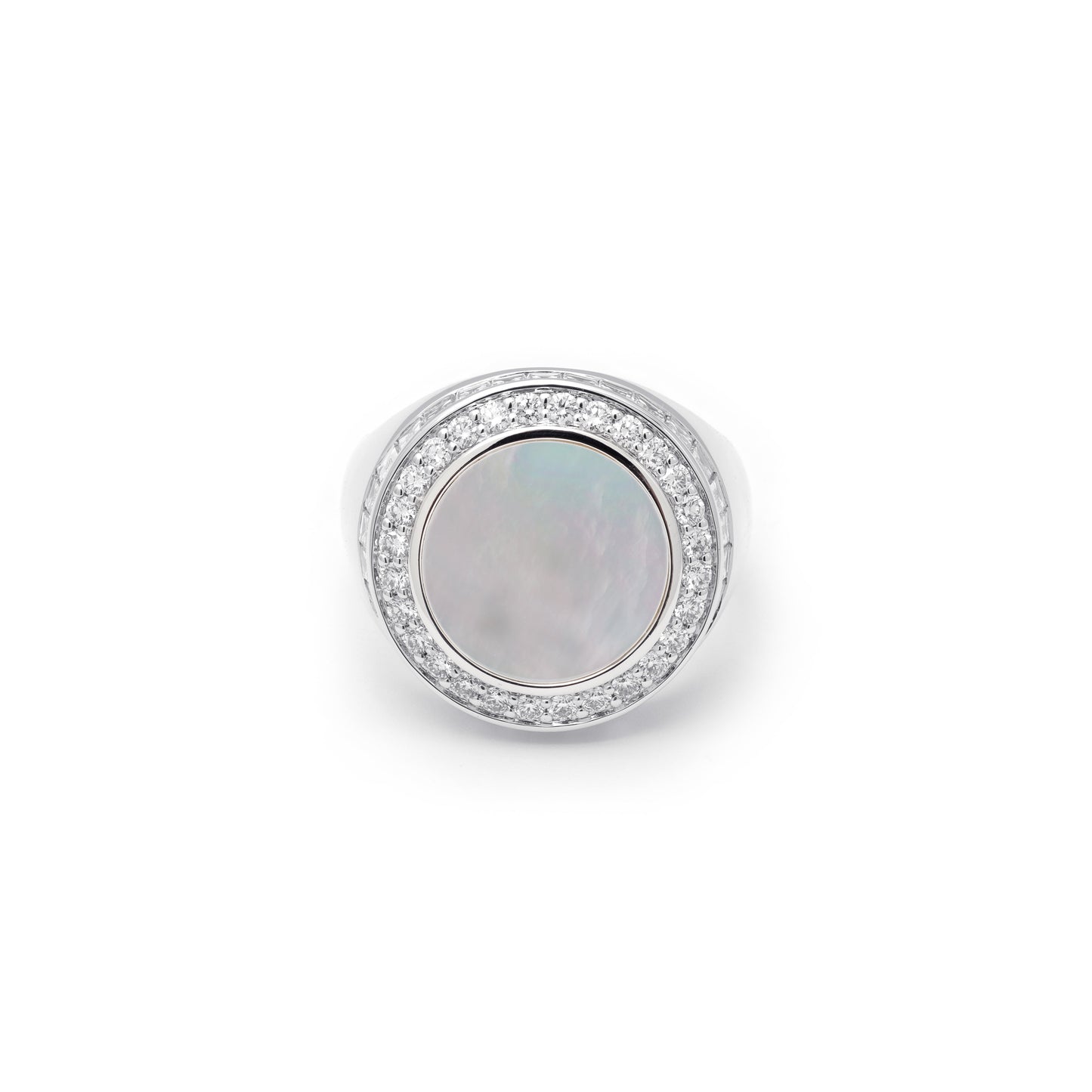 ZALX RING — MOTHER OF PEARL CROWN