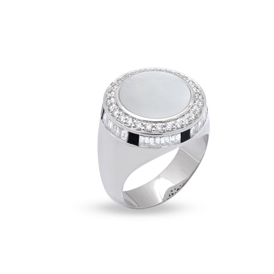 ZALX RING — MOTHER OF PEARL SCEPTER