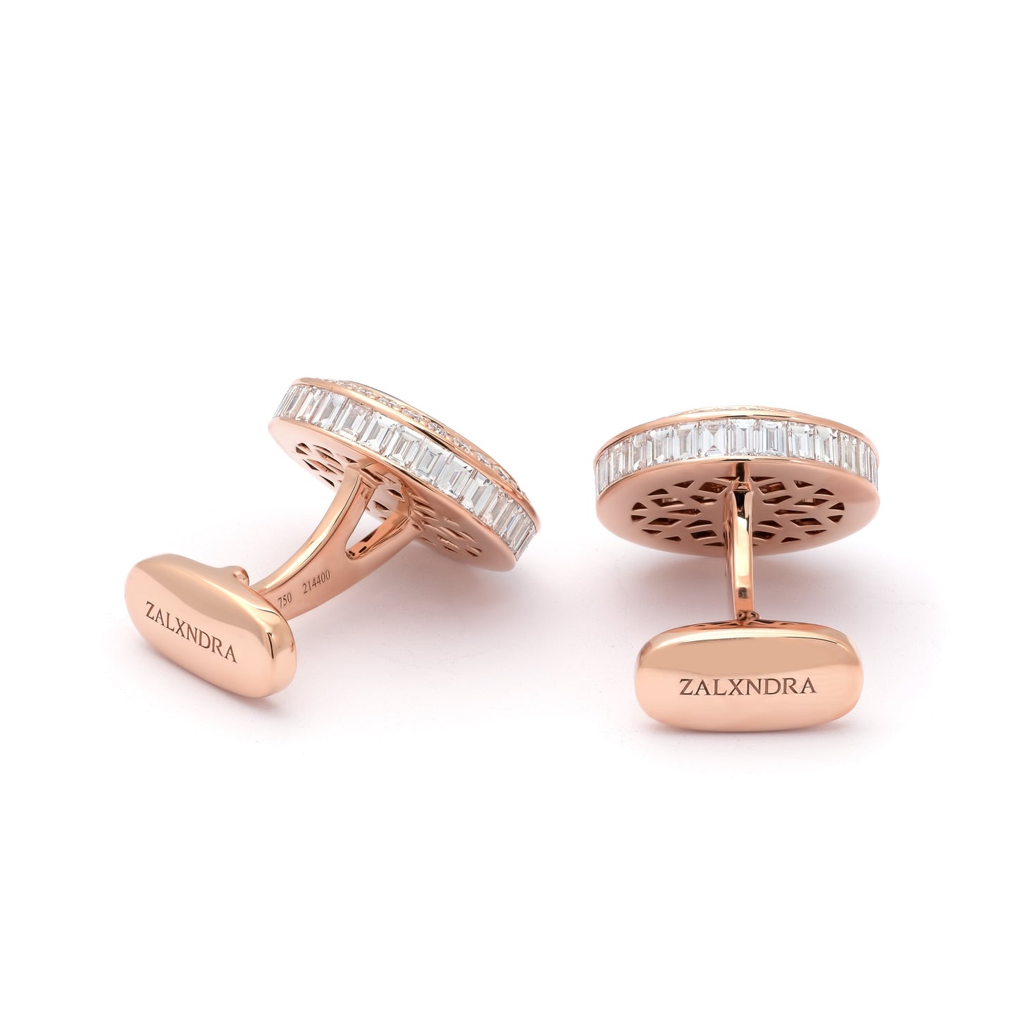 ZALX CUFFLINKS — LAPIS CROWN