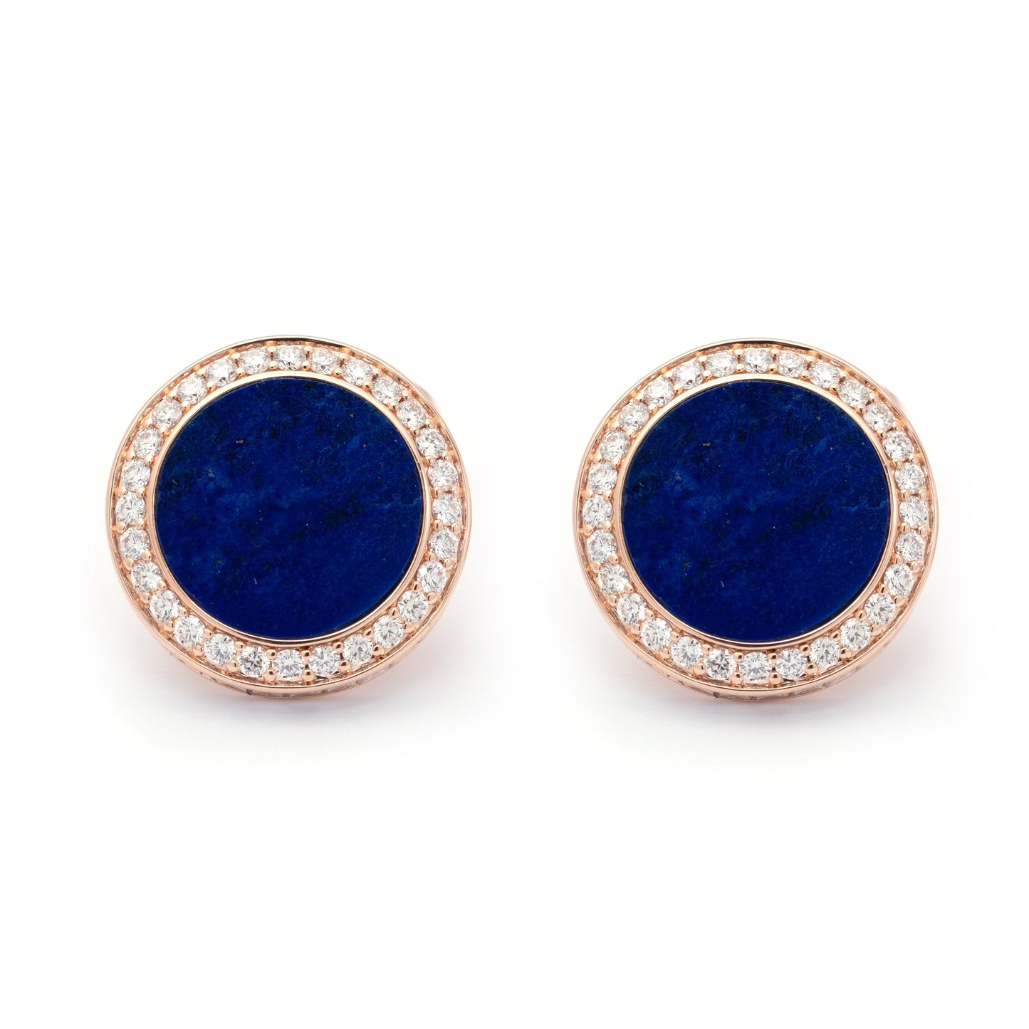 ZALX CUFFLINKS — LAPIS CROWN