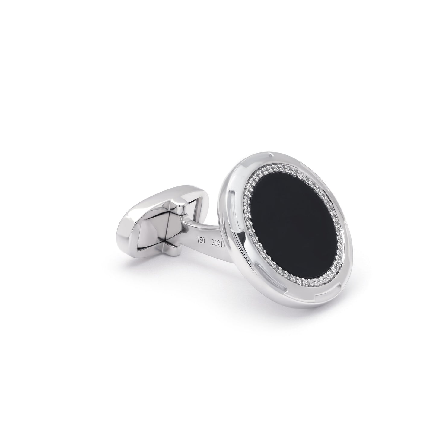 ZALX CUFFLINKS — ONYX VEIL