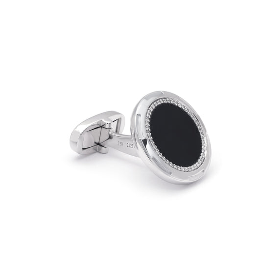 ZALX CUFFLINKS — ONYX VEIL