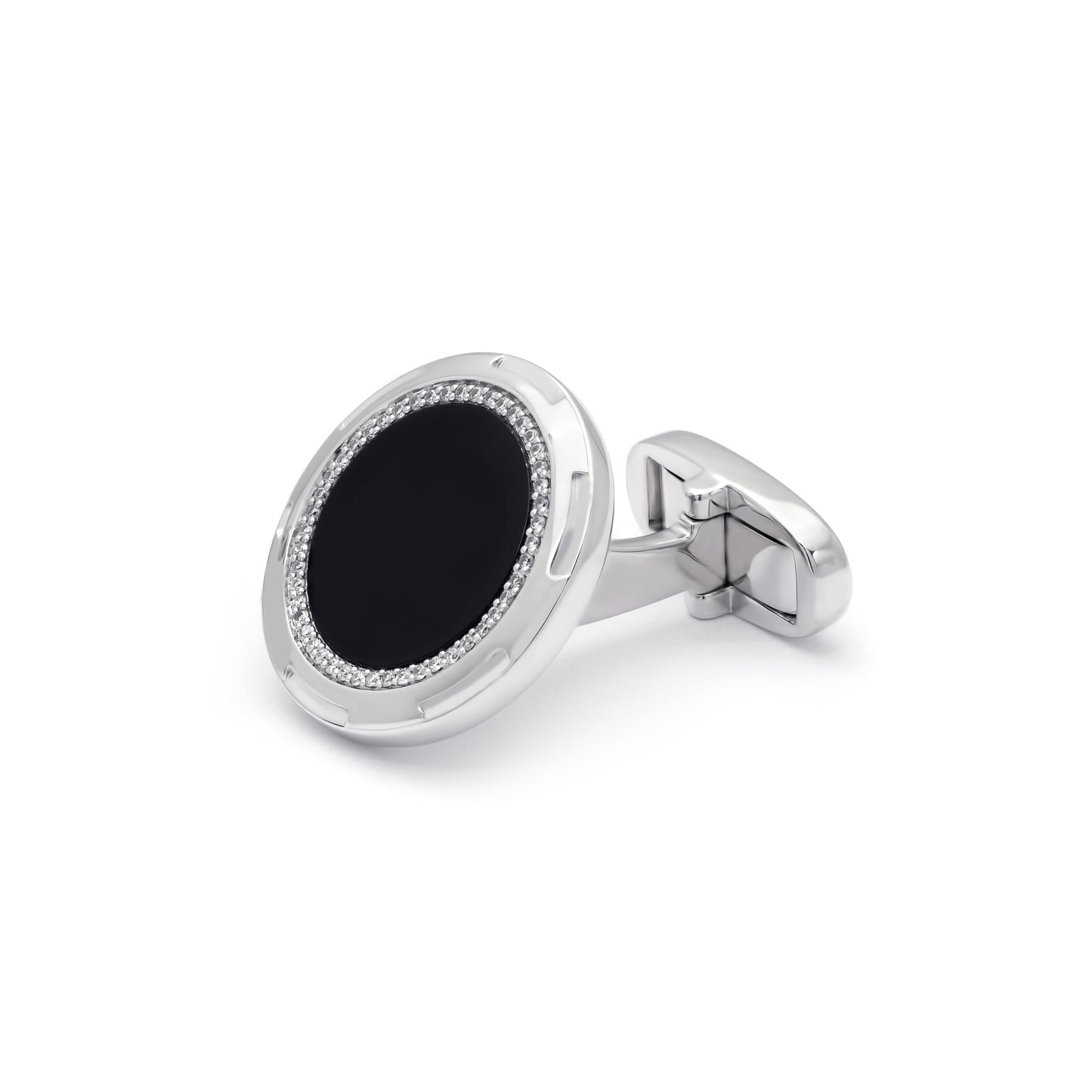ZALX CUFFLINKS — ONYX VEIL