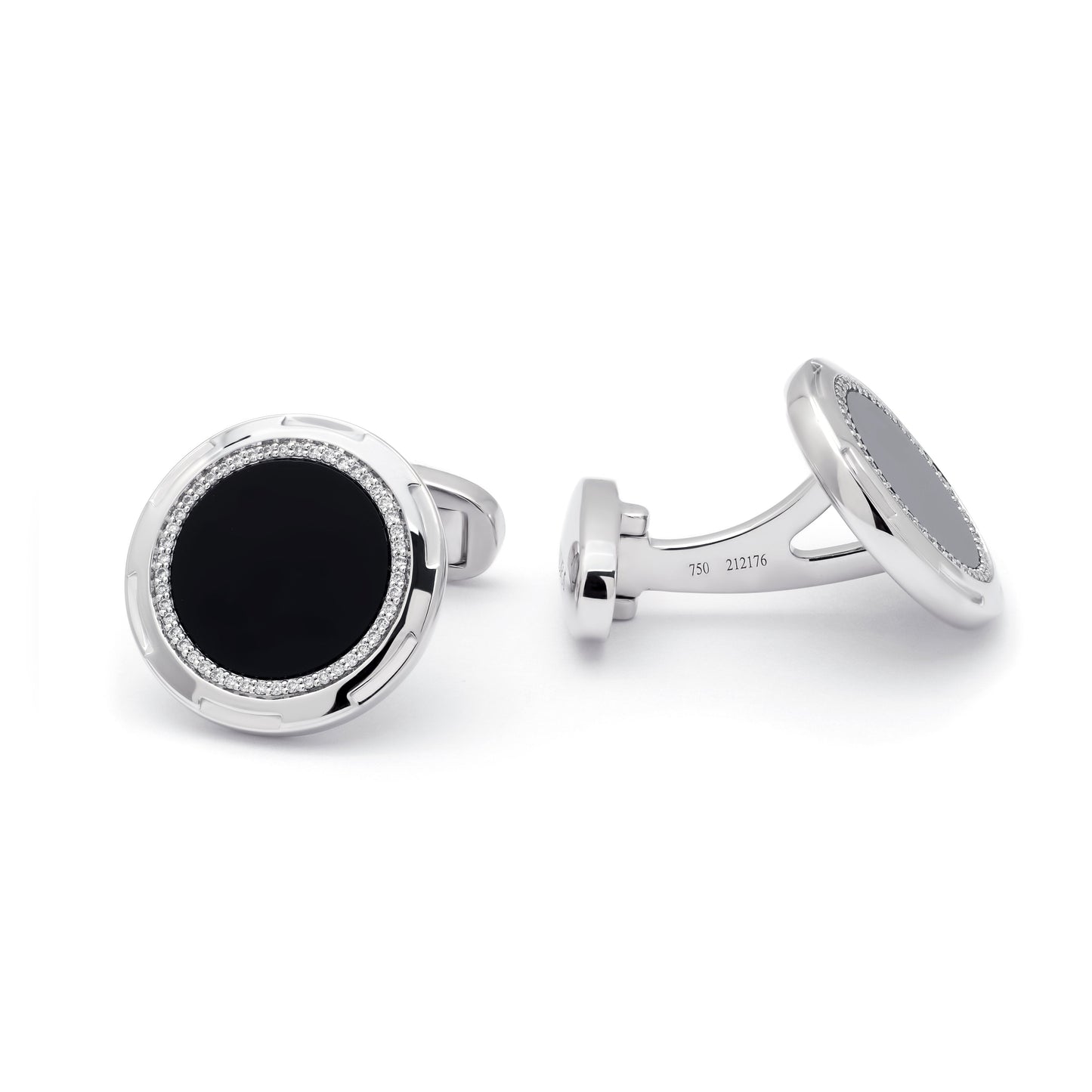 ZALX CUFFLINKS — ONYX VEIL