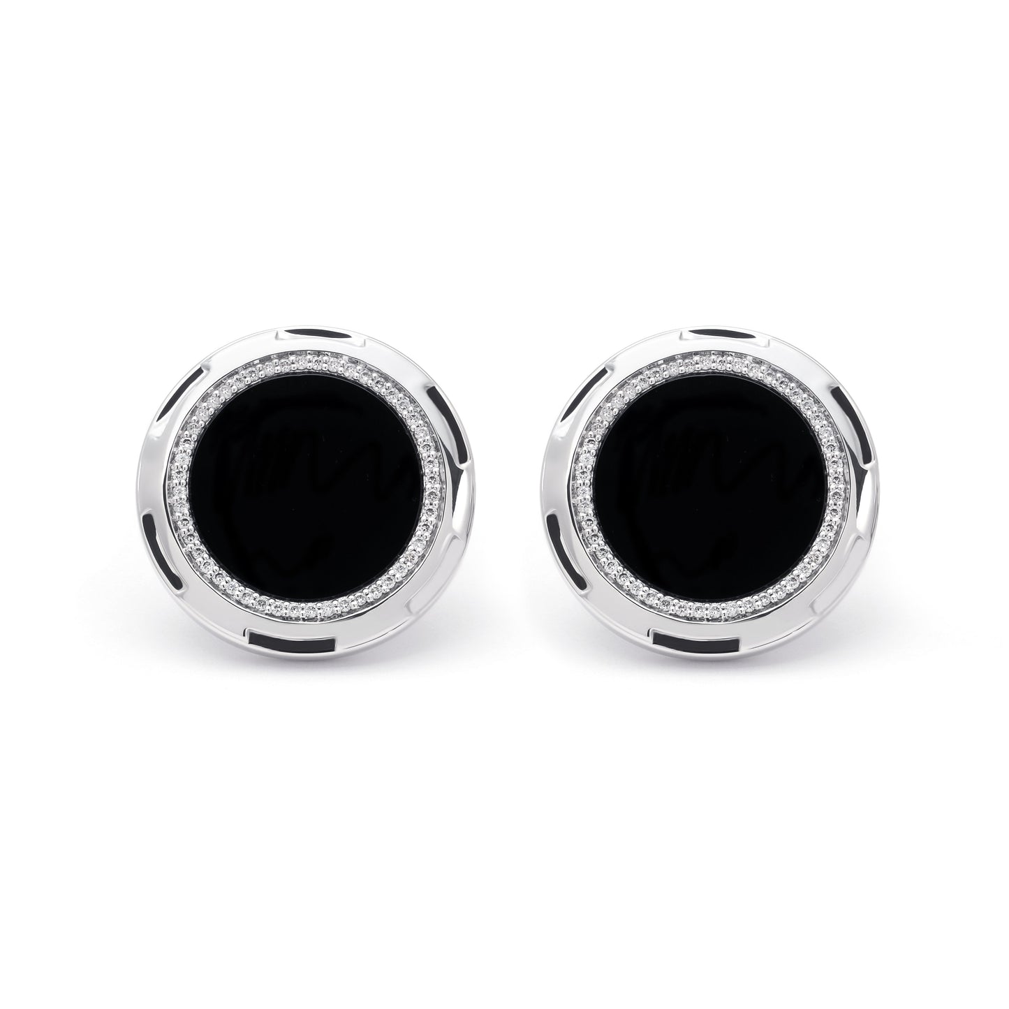 ZALX CUFFLINKS — ONYX VEIL