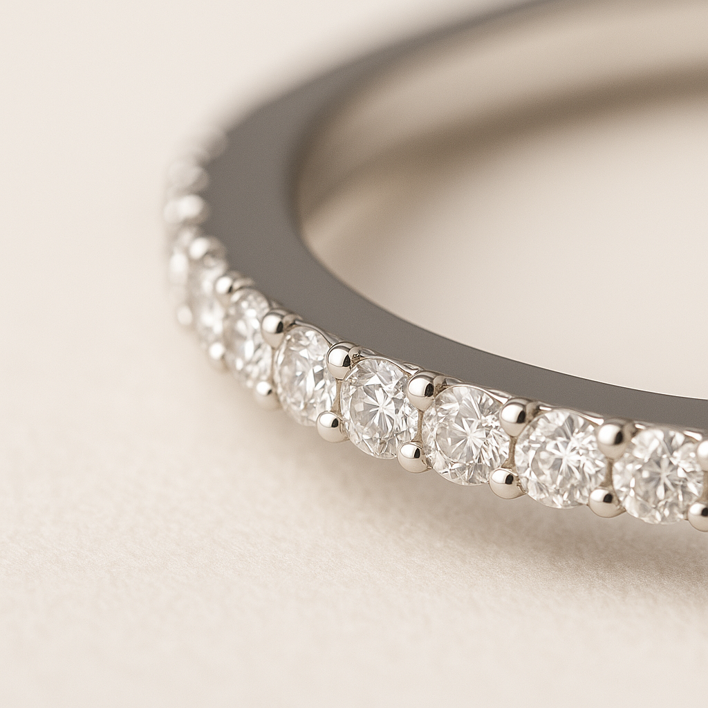 Halo Round Brilliant Engagement Ring by ZALXNDRA