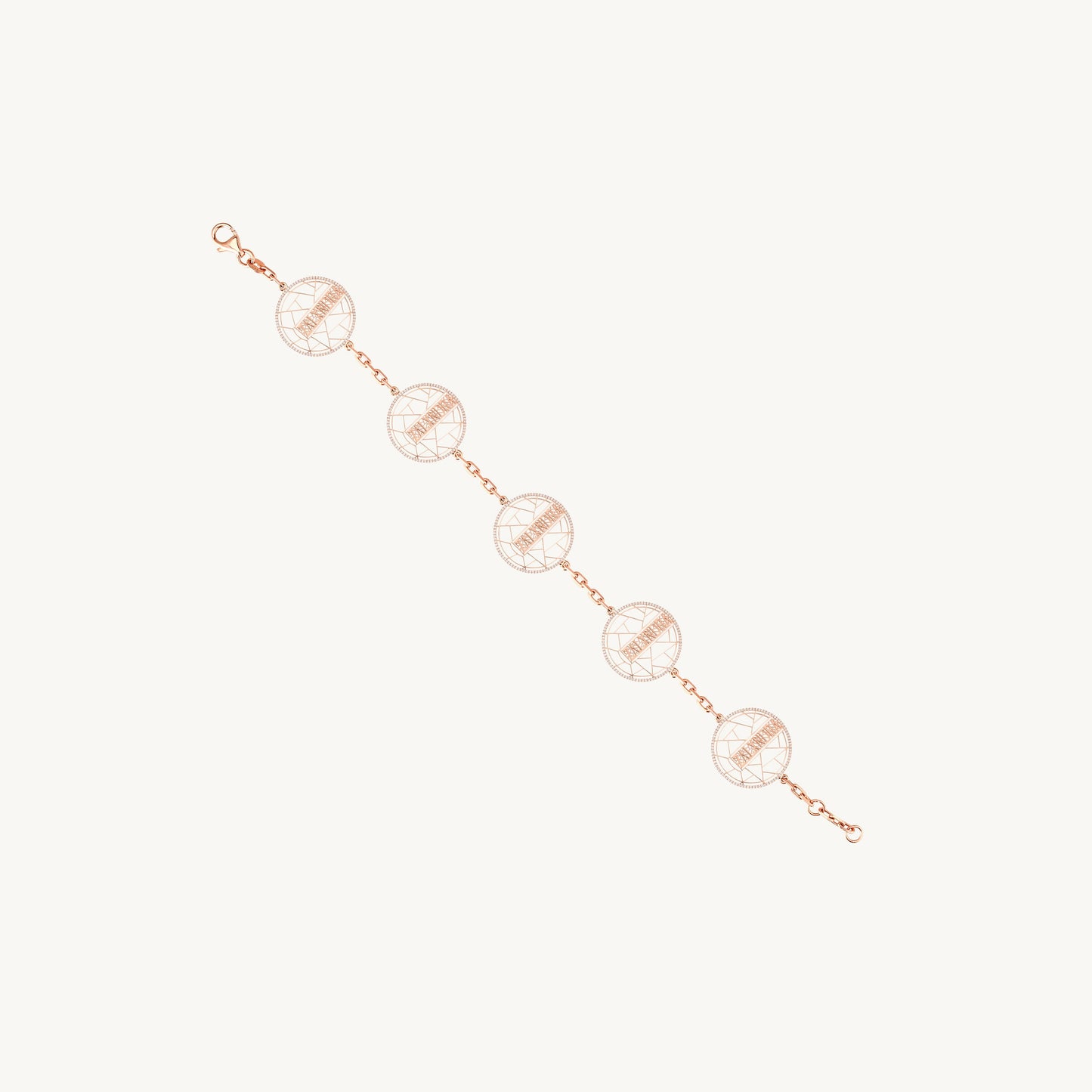 EZY LVR 5 motif Bracelet