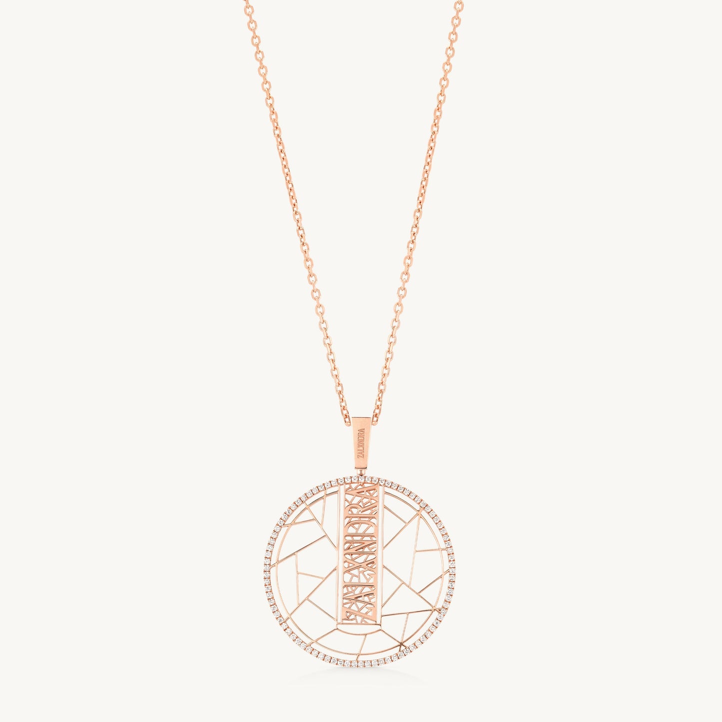 EZY LVR 1 Pendant Motif Long Necklace