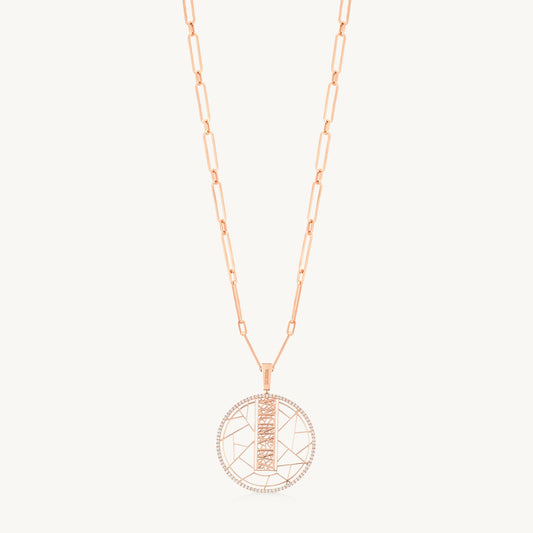 EZY LVR 1 Pendant Motif Long Necklace