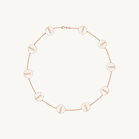 EZY LVR 10 Motif Necklace