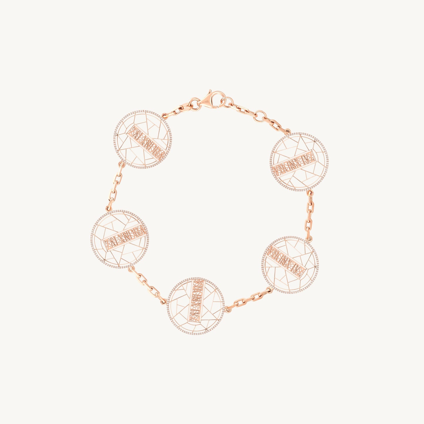 EZY LVR 5 motif Bracelet
