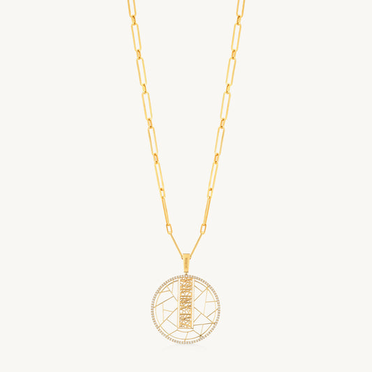 EZY LVR 1 Pendant Motif Long Necklace