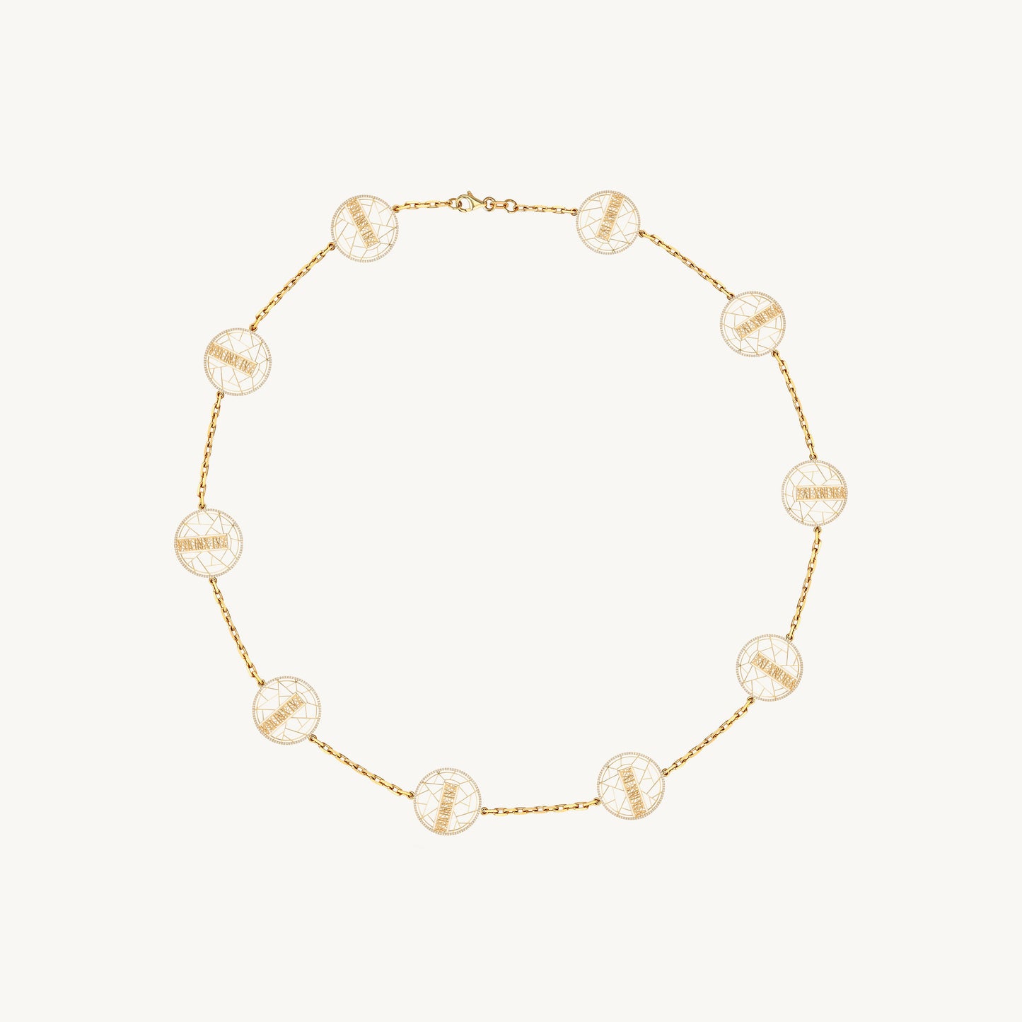 EZY LVR 10 Motif Necklace