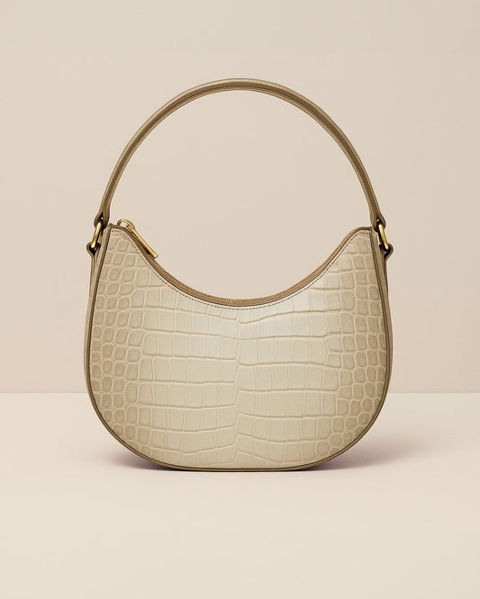 EZY LVR Curved Half Moon Bag